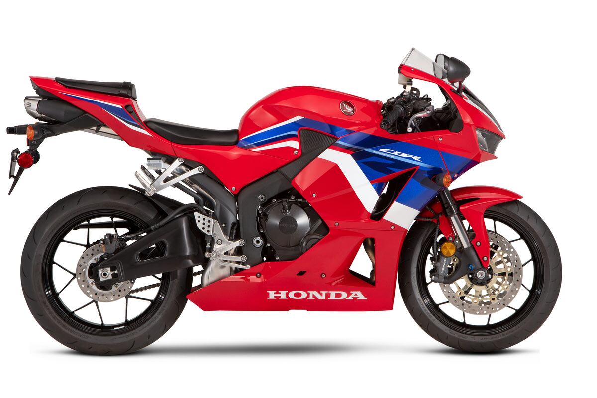 The 2024 Honda CBR600RR.