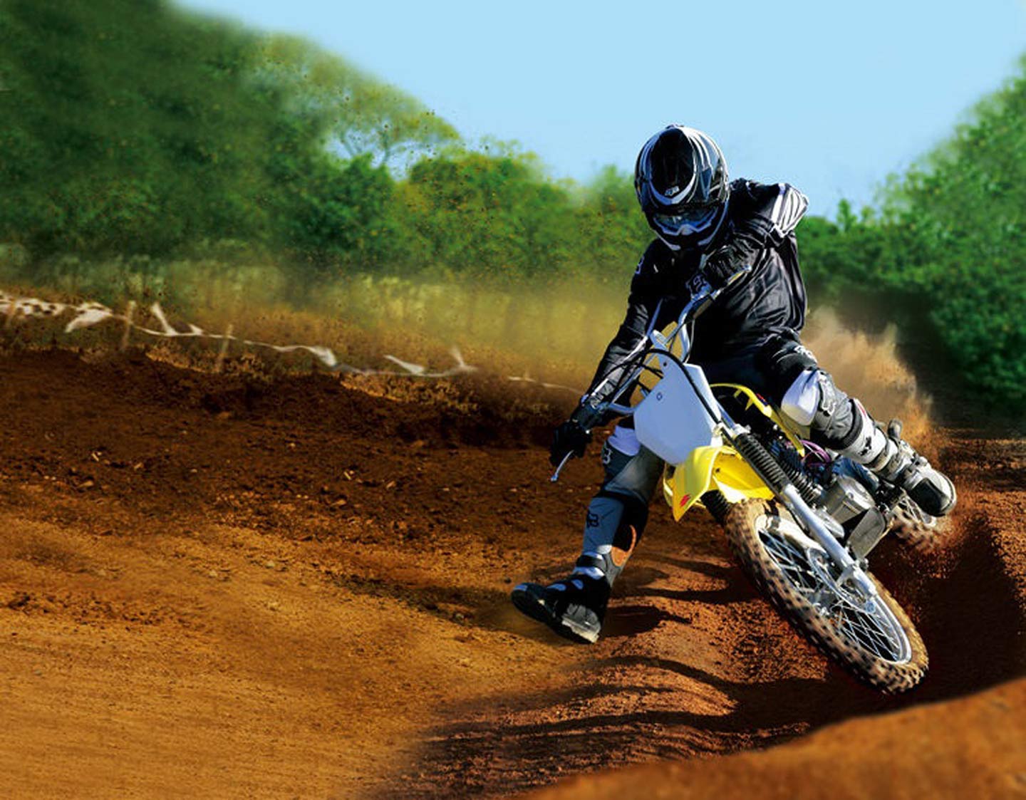 Suzuki's DR-Z125L remains a solid all-around playbike that's ideal for young riders.