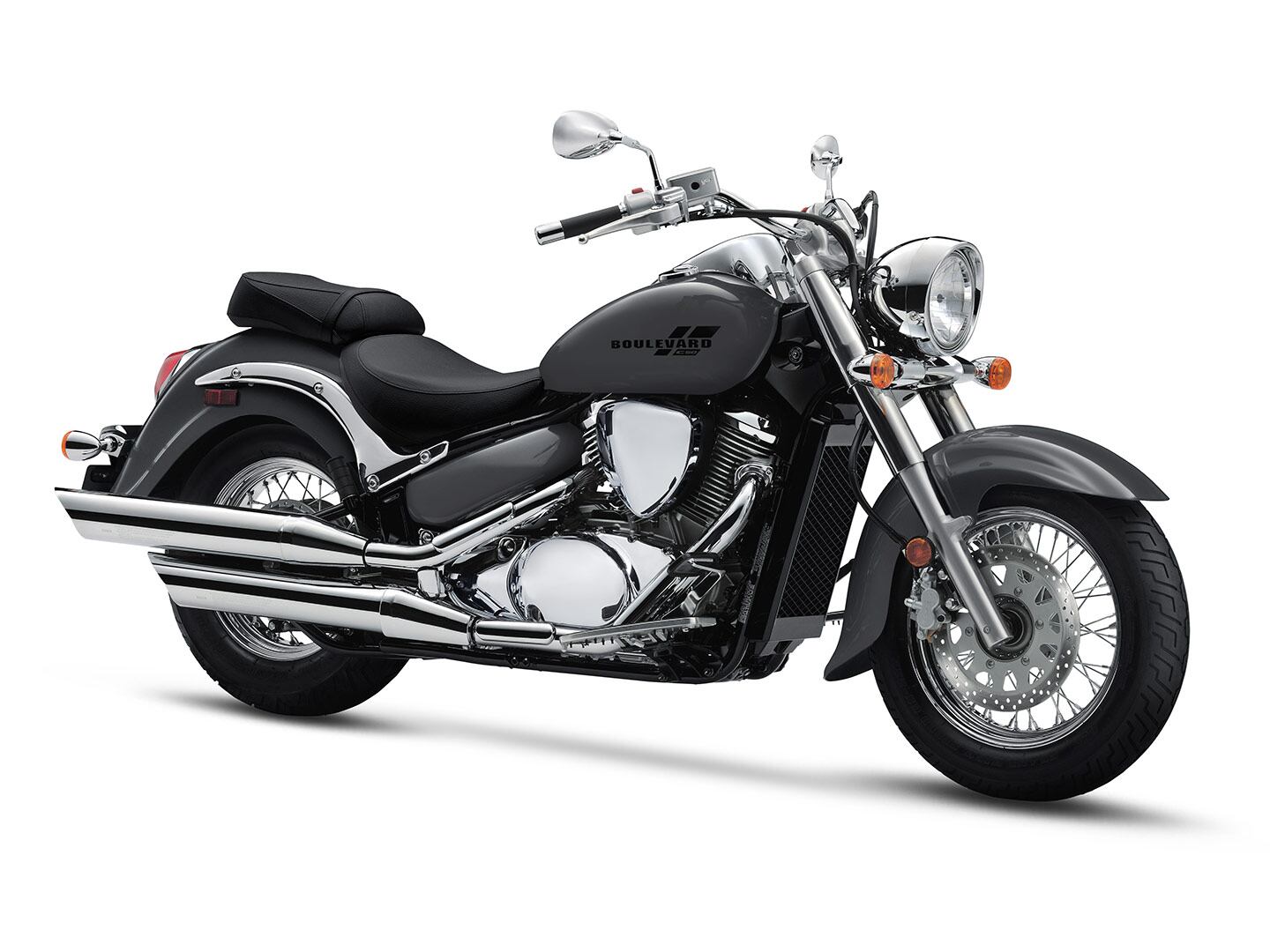 The 2025 Suzuki Boulevard C50 in Solid Iron Gray will start at $9,299.