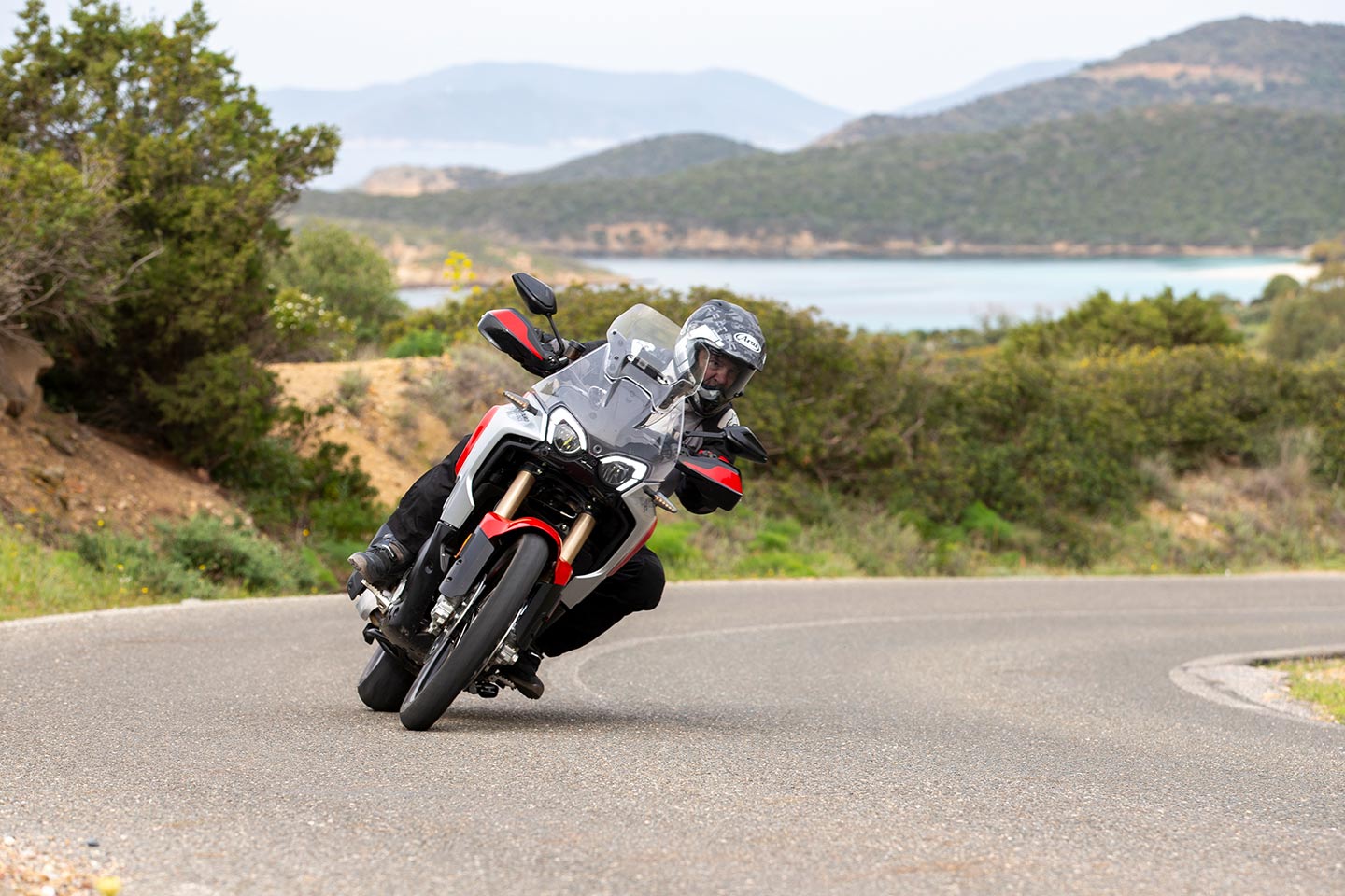 MV Agusta's Enduro Veloce is very good on the pavement.