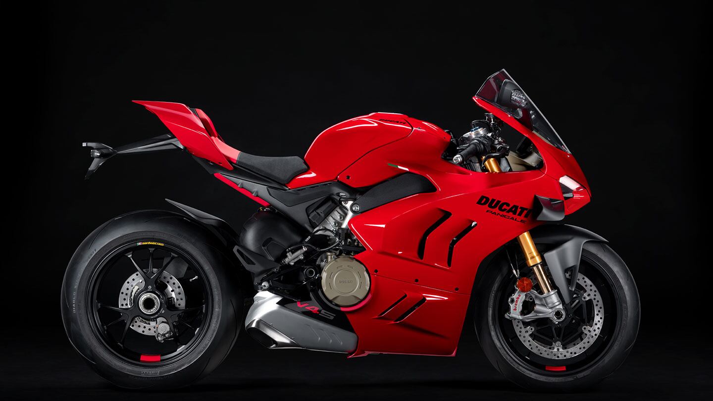 The 2024 Ducati Panigale V4 S.