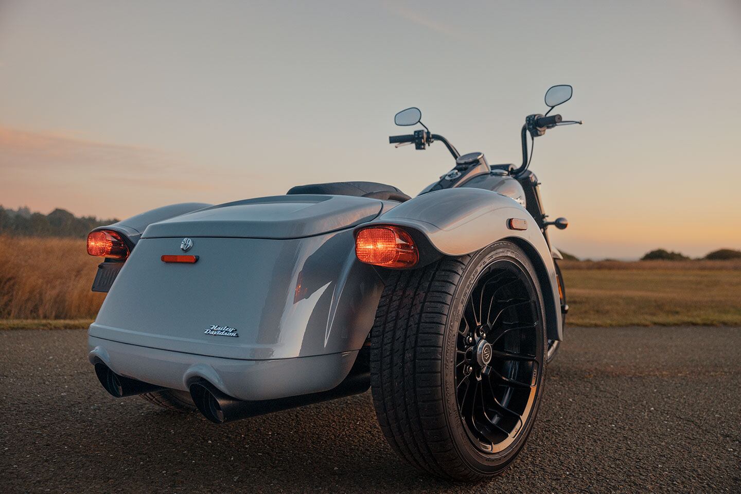 The Freewheeler's trunk has 2 cubic feet of capacity.