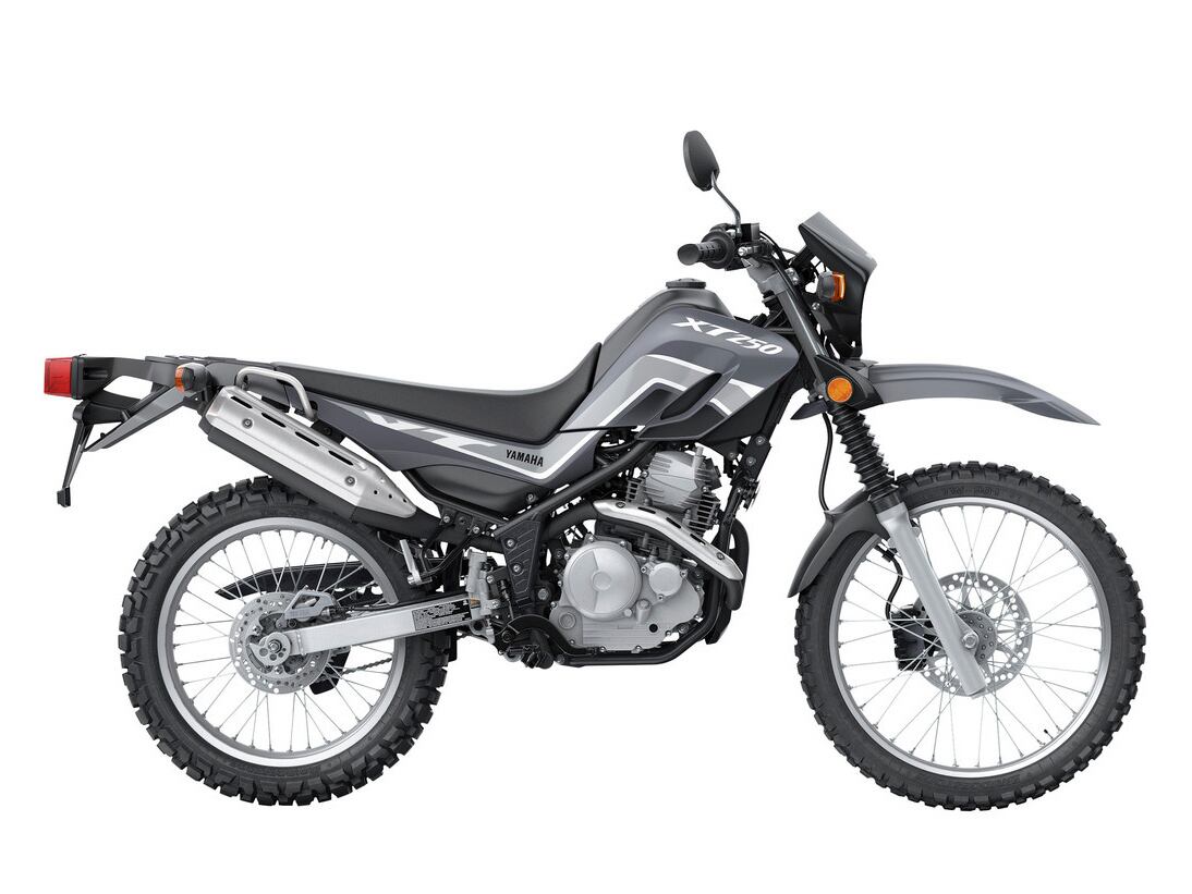 The 2025 XT250 even retains the same Radical Gray color scheme it's been rocking for a few years now.