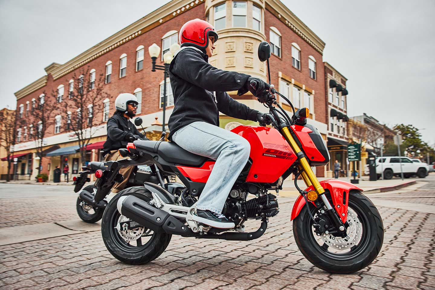 In 2022, the Grom got extensive mechanical updates, including the addition of a fifth gear to its transmission.