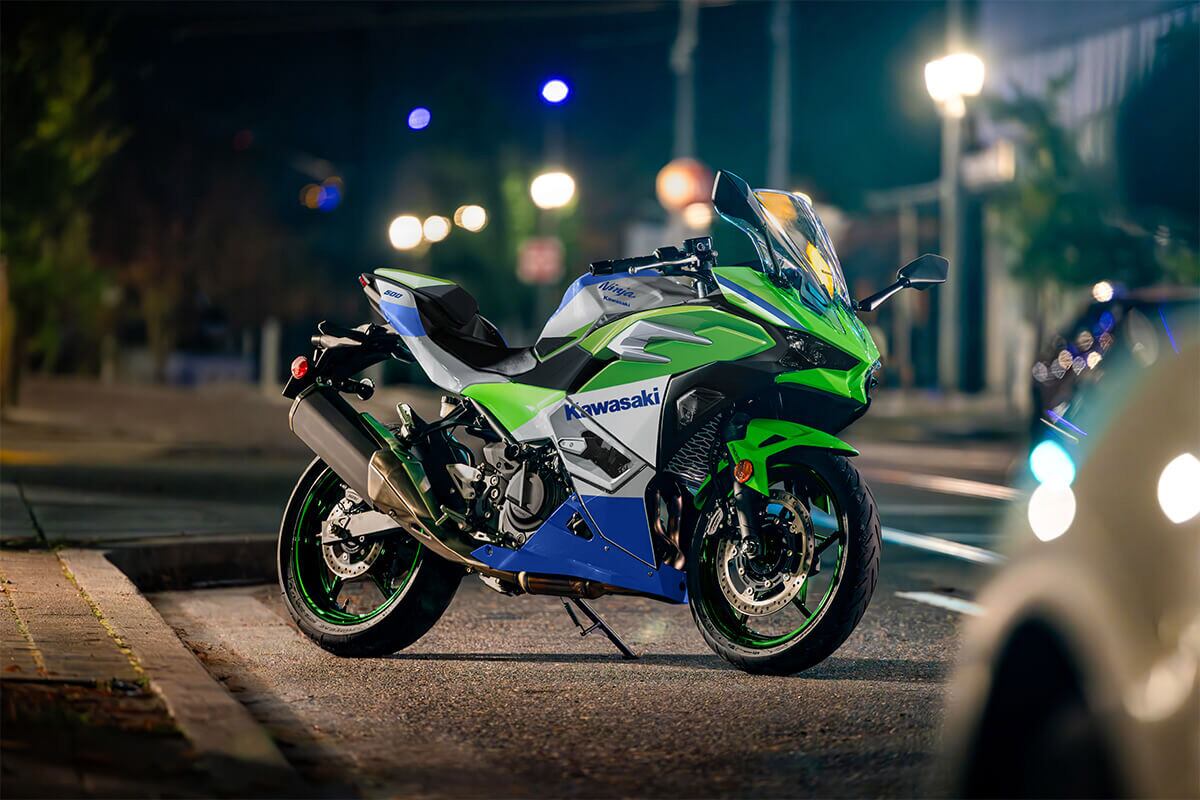 2024 Kawasaki Ninja 500 SE 40th Anniversary Edition ABS.