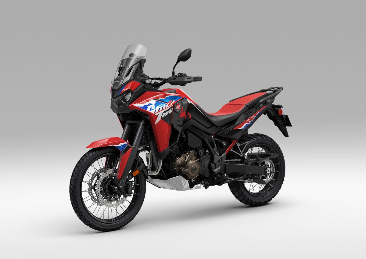Honda's standard 2024 Africa Twin DCT.