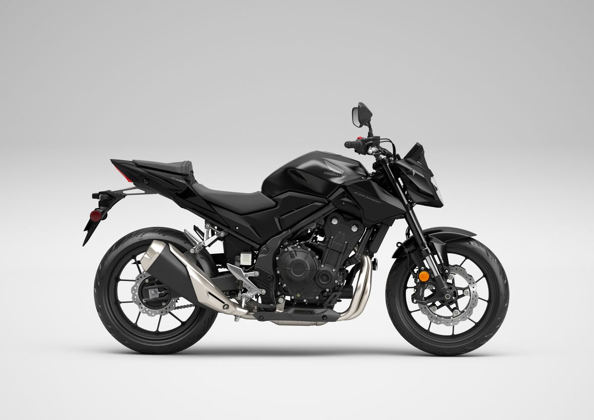 Honda's 2024 CB500F received a host of updates including traction control and a new TFT display.
