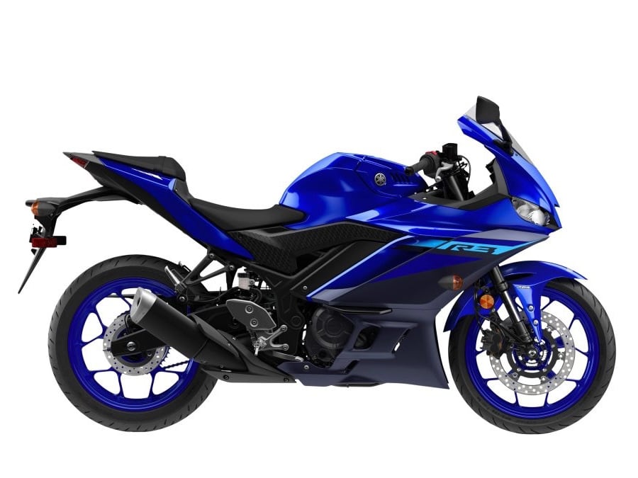 The 2024 Yamaha YZF-R3 ($5,499).