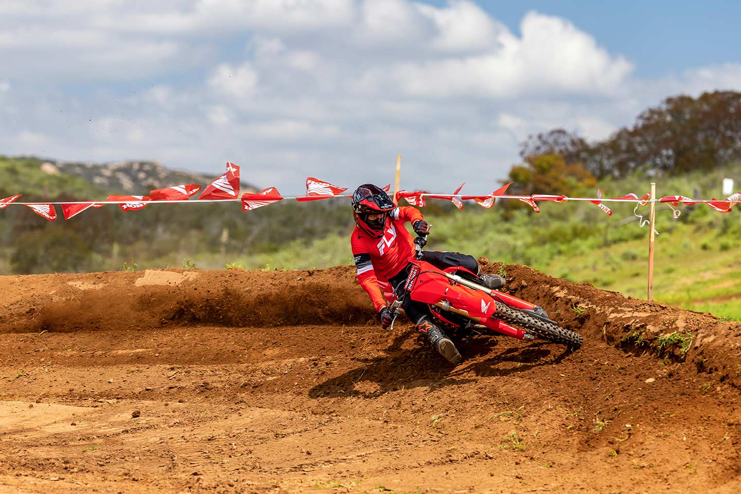 The new CRF450R gets a sweeping revision, with lots of attention paid to creating a more composed chassis.