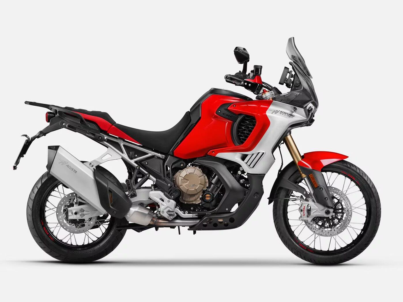 MV Agusta's Enduro Veloce is the company's first production adventure machine.