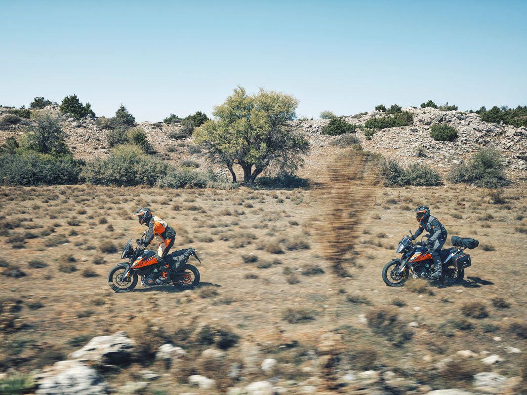 If dirt is more in your wheelhouse, then the KTM 390 Adventure is a great trail companion.