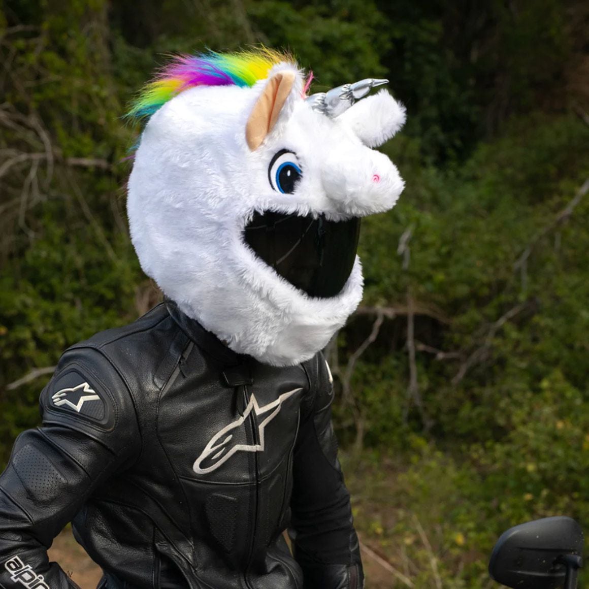 You may be a majestic unicorn. But without the right helmet cover, how will people know?