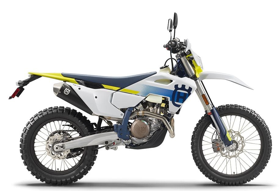 Major upgrades to the Husqvarna FE 501s this year include a new frame, new engine and upgraded, adjustable WP suspension.