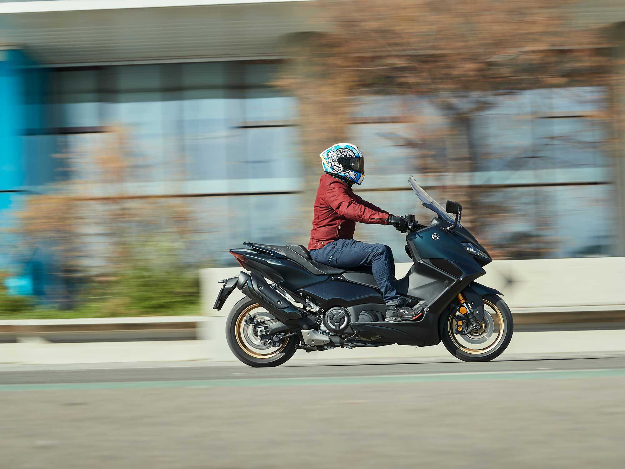 Yes, it was all the way back in 2001 when Yamaha launched the very first Yamaha TMAX maxi scooter.