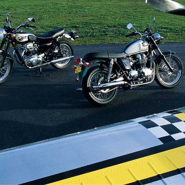 Kawasaki W650 and Triumph Bonneville | Road Test & | Motorcyclist